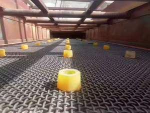 광석 채굴용 고강도 65 망간강 진동 스크린 직조 와이어 메쉬 - Product Image 6