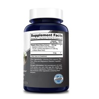 Cápsulas de Raíz de Maca Negra, Extracto 50:1, Maca Negra Peruana Orgánica, Cápsulas Vegetales, Suplemento Dietético, Apoyo Nutricional, Venta al Por Mayor OEM