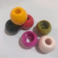 Couvercles intelligents en plastique de haute qualité 22mm épaissi rond brillant diffuseur sans flamme bouchons de bouteilles bouchon à vis