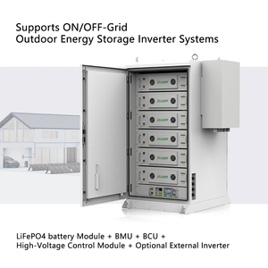Batería de Gabinete Solar Híbrida Fuera de Red con Salida de CA 220V 380V, 30kW 40kW 50kW, 409V 512V 614V, 280Ah 114V, 143kWh 172kWh - Product Image 2