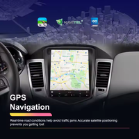 Podofo 9,7 "Android Car Stereo para Chevrolet Cruze J300 2008-2014 2 + 64G CarPlay y Android Auto Car Radio GPS WIFI Hifi FM RDS EQ