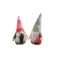 Nouveau Design Style Nordique Sans Visage Gnome Vieil Homme Jouet Mignon De Noël Rudolph Ornement Poupées Main Faire Grande Barbe Nordique En Peluche Jouet