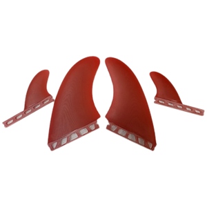 Ailerons <span class=keywords><strong>de</strong></span> surf Futu Surf Quad en fibre <span class=keywords><strong>de</strong></span> verre, kit <span class=keywords><strong>de</strong></span> 4 pièces G10, pour planche <span class=keywords><strong>de</strong></span> surf, système Single Tab Tri Quad, pour le surf, lot <span class=keywords><strong>de</strong></span> 4 - Product Image 1
