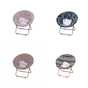 Adjustable Linen Camping Moon <strong>Chair</strong> with Footrest for Ultimate Reclining Experience Outdoor - Product Image 3