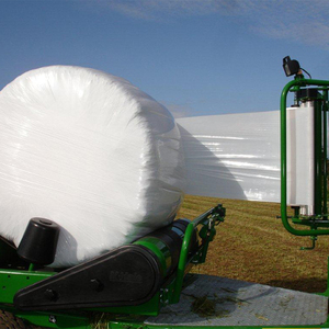 Película de ensilaje agrícola a prueba de humedad de 30 pulgadas, opaca, 25um 75cm * 1500m, envoltura de LLDPE, paja de heno, hierba de ensilaje, otros productos agrícolas - Product Image 2