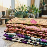 Tissu en soie de mûrier 100% biologique et durable, imprimé numériquement sur mesure, certifié OEKO-TEX, pour les marques de luxe pour la maison et la mode