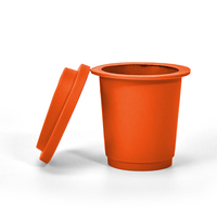 Capsules de café réutilisables personnalisées PP boîte d'emballage de dosettes de café instantané de haute qualité bocaux d'emballage de poudre