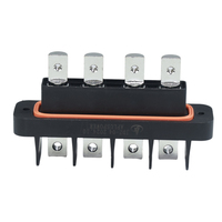 Connecteur femelle 4P avec filetage interne, contact en cuivre, 500-1000V, 150A, indice de protection IP65, pour usage automobile JDZ-04