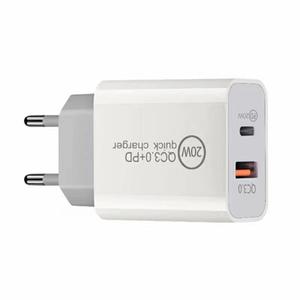 영국 플러그 모든 기능 고속 충전 벽 충전기 PD20W 멀티 포트 USB QC3.0 유형-A Type-C IOS 전화 포트 5V/3A 공급 어댑터 - Product Image 3