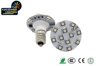 Professionnel 16 broches 40mm E14 RGB ampoule LED Fun Fair Ride changement automatique pour parc à thème Amusement avec corps en plastique