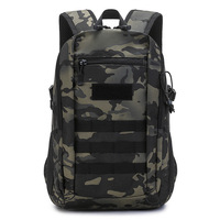 Sac à dos pour l'extérieur Sac de cyclisme de grande capacité Sac tactique extensible de voyage anti-éclaboussures Sac à dos de loisirs