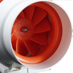 Ventilador de Motor AC 220V, Turbina Axial de Fluxo Misto Silenciosa, Ventilação Inline em Plástico OEM - Product Image 4