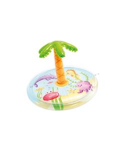 Tapis d'arrosage gonflable en forme de palmier, tapis de jeu aquatique pour enfants avec jet d'eau, jouet aquatique d'extérieur pour tout-petits pour l'été - Product Image 4