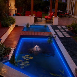 Tira de Luces LED de Neón Flexible para Piscina, Certificación CE, FCC, CQC, RGB, IP68, Impermeable, Luz de Neón Digital para Piscina - Product Image 4