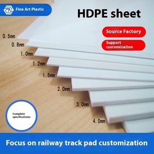 Tấm nhựa HDPE cường độ cao dùng trong kỹ thuật đường sắt, vật liệu thô chịu mài mòn - Product Image 2