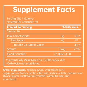 Factory Customization Probiotic <b>Gummy</b> <b>Candy</b> with Health Improves Immune System Yummy Daily Supplement - Product Image 2