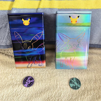 Coffret Cadeau Exclusif Officiel Chinois Simplifié 30ème Anniversaire Cartes Espeon Umbreon Jeux de Cartes Booster pour Cadeau
