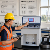 Engler Viscometer High Low Temperature Asphalt Bitumen Viscosity Tester Petroleum Electric Degree Laboratory Equipment