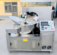 Nouvelle ligne de production de pop-corn entièrement automatique (chauffage au gaz/électrique/vapeur) en acier inoxydable 304, entraînée par un moteur, haute performance