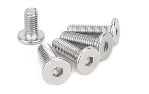 304 Stainless Steel CM Flat Head Hex <b>Socket</b> <b>Screws</b> Flat Head <b>Screws</b> Ultra-thin Head <b>Screws</b> M2M3M4M5M6-M8 - Product Image 5