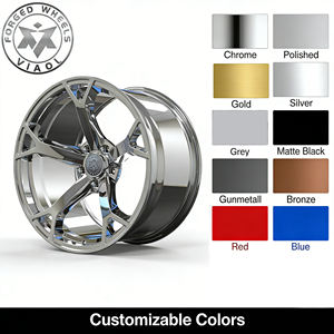 Jantes de voiture en alliage d'aluminium forgé Viaol, neuves, 18-22 pouces, 40 mm, compatibles avec Infiniti Q35/Q50, pour GTR/370Z, 5X114.3, chrome concave - Product Image 6