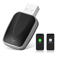 Adaptateur sans fil 2-en-1 CarPlay et Android Auto pour voitures équipées d'un système filaire d'origine Adaptador Sem Fio Carplay Usb Apple Carplay