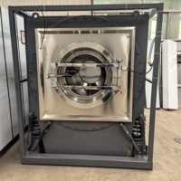 Machine d'élimination des saletés entièrement automatique de 30 kg pour les écoles, avec grande capacité, paramètres programmables et utilisation facile.