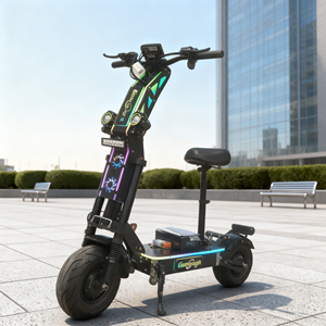 Trottinette électrique G14 72V à double moteur, pneus tout-terrain de 14 pouces, batterie 35AH, déverrouillage NFC, pour adultes, trajets quotidiens, en stock aux États-Unis - Product Image 1