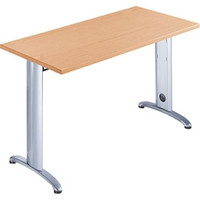 Table de bureau d'école de laboratoire de travail en bois à bas prix en gros