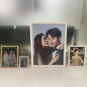 Affiches lenticulaires 3D à l'œil nu, vente en gros, impression 3D, photo de caractère, <span class=keywords><strong>portrait</strong></span>, photo de mariage, décoration murale pour la maison - Product Image 1