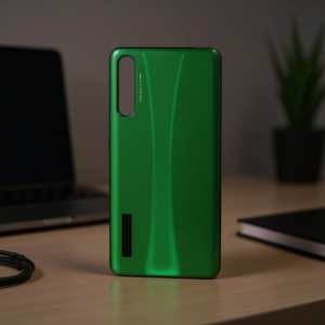Carcasa Trasera Verde con Acabado Brillante para Oppo Realme X2, Pieza de Repuesto - Product Image 3