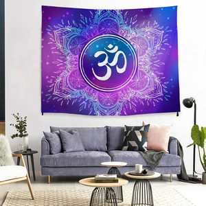 2020 nouvelle Arrivée Échantillon Gratuit Bohème Psychédélique Tapisserie <span class=keywords><strong>Hippie</strong></span> Tenture Murale 3D Imprimé Trippy Tapisserie - Product Image 5