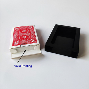 Tùy chỉnh biến mất thẻ boong ảo thuật mánh lới quảng cáo chơi thẻ biến mất hộp ma thuật Poker biến mất dễ dàng để làm ảo thuật lừa đồ chơi - Product Image 4