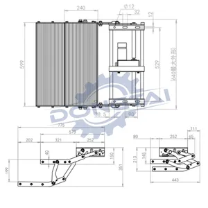 2021热卖房车折叠步骤折叠实用拖车