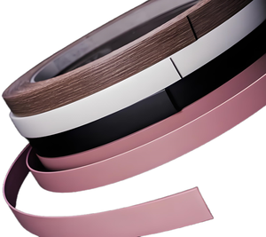 Striscia di fascia per bordi in gomma e PVC/ABS con superficie morbida personalizzata per mobili - Product Image 3