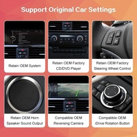 Écran tactile GPS sans fil CarPlay d'origine de 8,8 pouces pour système BMW CCC/CIC Série 3 E90 E91 E92 E93 2004-2011