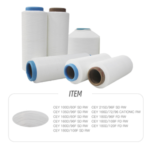 Hilo de poliéster Shuyuan100 % CEY 180D/96F hilo de filamento completamente opaco para tejidos - Product Image 3