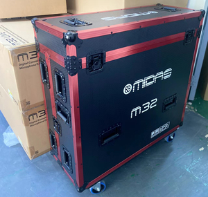 Flight-case de mixage numérique en direct <span class=keywords><strong>Midas</strong></span> <span class=keywords><strong>M32</strong></span> personnalisé Version normale avec roues Flight-case système Pa extérieur intérieur - Product Image 3
