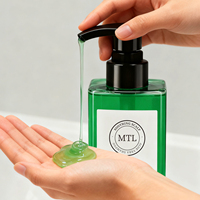 Shampoo apaisant à l'aloe vera naturel 250 ml, 6 extraits botaniques, soulagement du cuir chevelu sensible, rouge et irrité, nettoyage en profondeur, vente en gros, étiquette privée, OEM