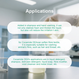Nhà Máy Giá thấp Cocamide DEA dầu dừa diethanolamine CDE 6501 cdea dầu mỏ phụ gia CAS 68603 - Product Image 3