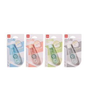 Deli <b>Dot</b> Adhesive Double Sided Tape 6mm 5m For Crafts Kids Reusable Removable - Product Image 5