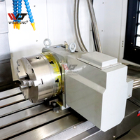 Centre d'usinage vertical 5 axes certifié CE WOJIE VMC1050 (1000x500x550mm / 8000 tr/min / 0,0075 mm) |   GSK Simple Robuste