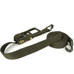 Sangles d'arrimage à cliquet à <span class=keywords><strong>double</strong></span> crochet en J <span class=keywords><strong>de</strong></span> 1,5 pouce à dégagement rapide, capacité 3000 kg, en alliage et polyester, fourniture directe usine - Product Image 6