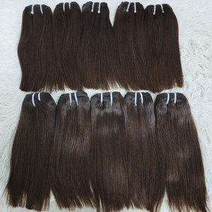 Promoción de $9.5 Letsfly: Paquetes de Cabello Humano Virgen Vietnamita SDD 12A de 8-14 Pulgadas, Negro, Marrón Mixto, Extensiones de Cabello Liso - Product Image 5
