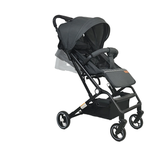 Cochecito Convertible para Recién Nacidos con Material de Lino, Plegable, Sistema de Viaje de 4 Ruedas para 0-36 Meses - Product Image 3
