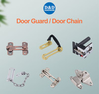 Accesorios de Hardware, bloqueo de protección de aleación de Zinc, protector de puerta de seguridad de acero inoxidable