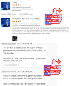 Cina miglior prezzo 14.1Oz 450Ml Spe generatore di idrogeno Sport bottiglia di acqua tazza di idrogeno-acqua-bottiglia - Product Image 2