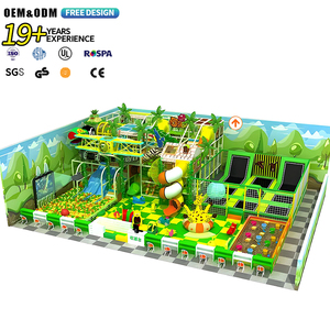 Wholesale Chrildrens Indoor Playground Equipment Soft Maze Modular Adventure Climber Safe LLDPE Community Center Zone - Product Image 1