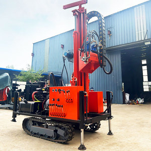 Thủy lực quay giếng khoan máy khoan lõi động cơ mang động cơ diesel nước giếng khoan Giàn Khoan 100m 150m 200m để bán - Product Image 2