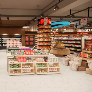 Progetto Chiavi in Mano per Supermercati e Negozi di Convenienza: Costruzione EPC, Decorazione Interna, Lavori Civili, Ristrutturazione Completa del Negozio - Product Image 2